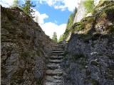 Lech da Sompunt - Rifugio Gherdenacia